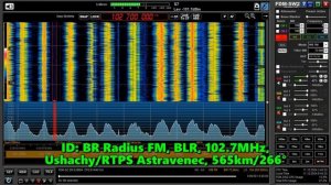 11.12.2024 03:40UTC, [Tropo], BR Radius FM, Ушачи, Белоруссия, 102.7МГц, 565км