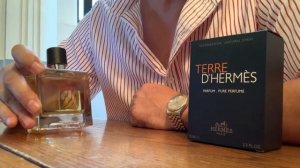 Terre D’ Hermès PURE PERFUME Review #cologne #mensfragrances