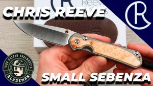 Нож Chris Reeve Small Sebenza 31 Inlay, Polished CPM MagnaCut, Titanium/Box Elder Handle, S31-1138