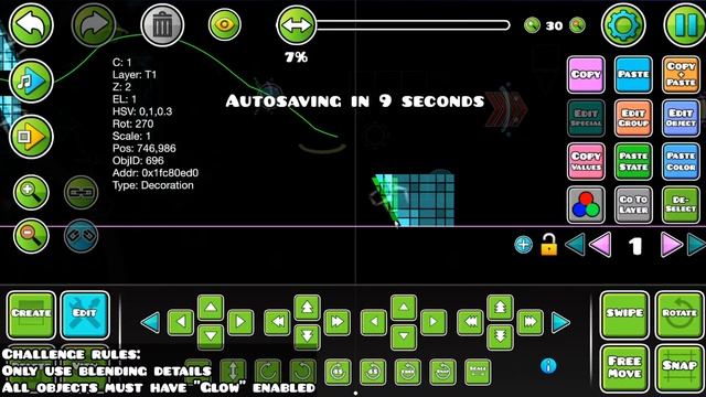 Blending Only Challenge (Building Stream) | Geometry Dash смотреть онлайн