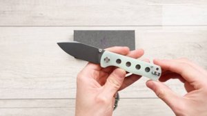 Нож QSP Canary Folder, 14C28N, Jade G10 Handle, QS150-E1