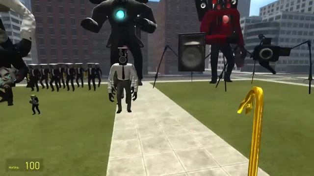 Garry's Mod NEW BOOMBOX MAN ARMY VS SKIBIDI TOILET FAMILY VS CAMERAMAN ARMY VS SPEAKERMAN BOSSES смотреть онлайн