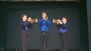 Клецкая ДШИ ансамбль трубачей #Fanfare#, рук. Довгополов С.И.