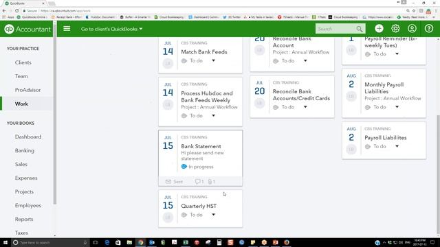 QBO BC Tour Practice Management - Best Practices and Work Arounds