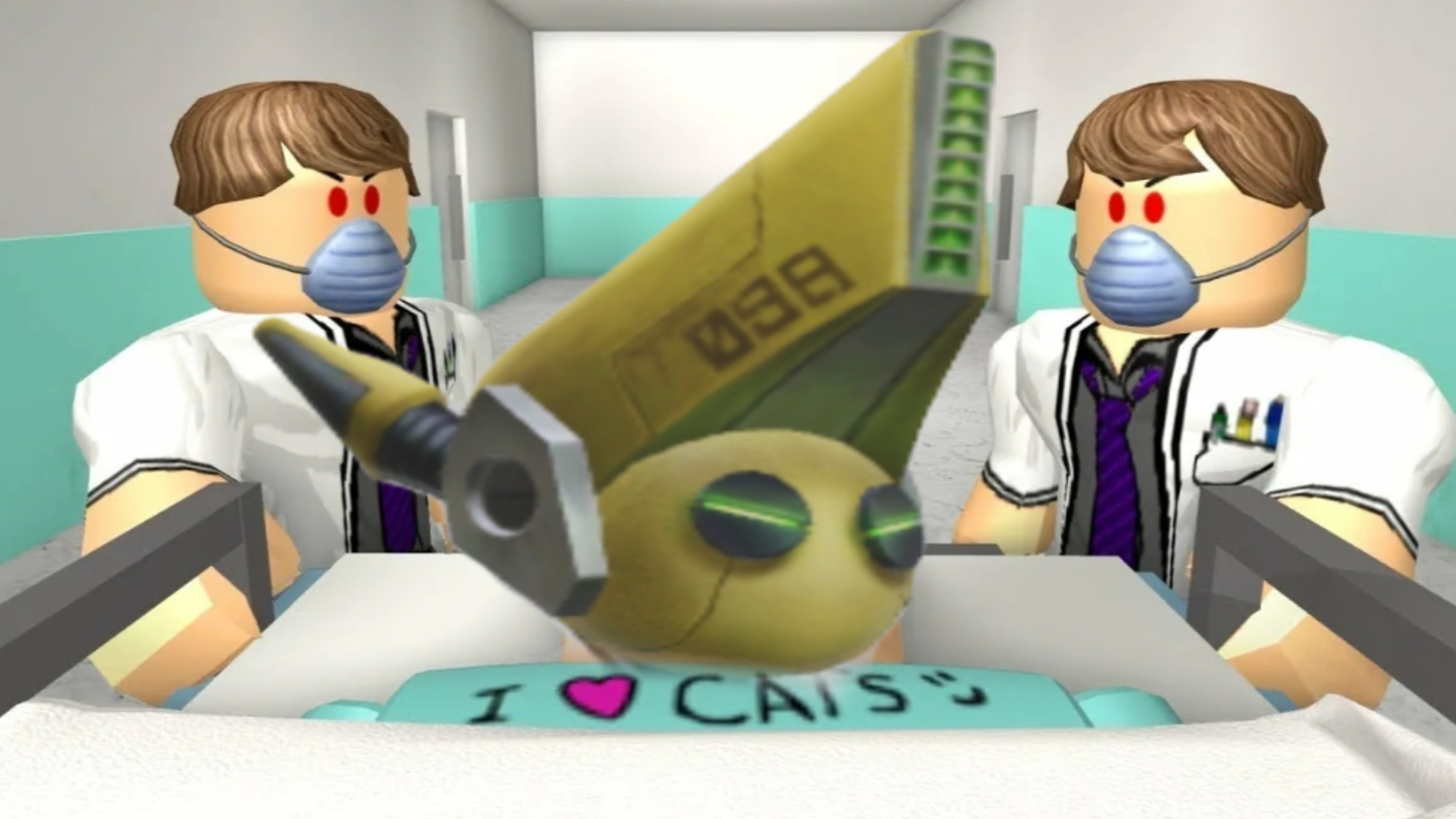 играю Roblox побег из больницы