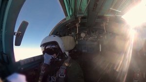 Боевая работа Су-34 в Курской области