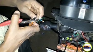 How to install Led fog light in if deluxe or any bike||Techno shubham||