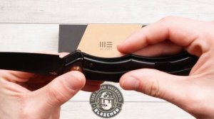 Нож WE Knife RekkeR Flipper Knife, CPM 20CV, Black-Yellow Titanium Handle, WE22010G-3