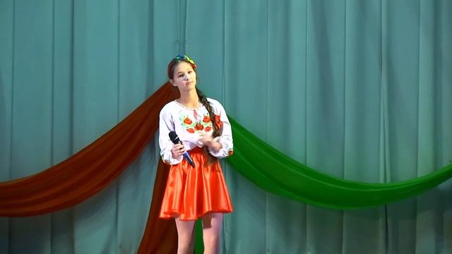 Половникова Василина "Ой,гарна я гарна" Українська народна пісня