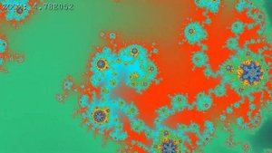 Mandelbrot Fraktal Zoom-Out (Kalles Fraktaler)