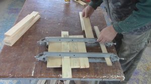 Мебельный фасад на циркулярном и фуговальном станках. The production of furniture front