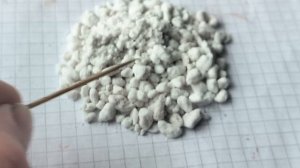 Перлит садовый, фракция 0,1-5 мм