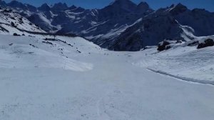 Спуск на горных лыжах с Эльбруса в 2022 году