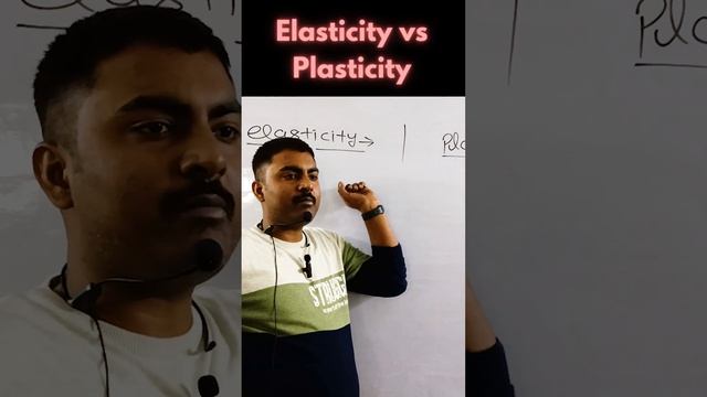 Elasticity vs Plasticity | #madhursinghphysics