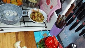 Салат из баклажан по Иранский, так готовят иранские кочевники на кострах