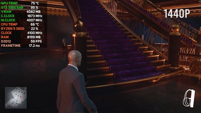 Hitman 3 | GTX 1060 6GB + RYZEN 5 3600 | 1080p 1440p 4K смотреть онлайн