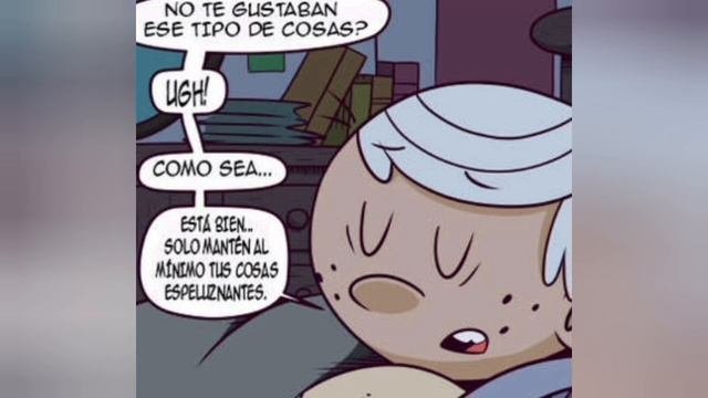 Cosas Espeluznantes  - Comic The Loud House (lincoln X Lucy)