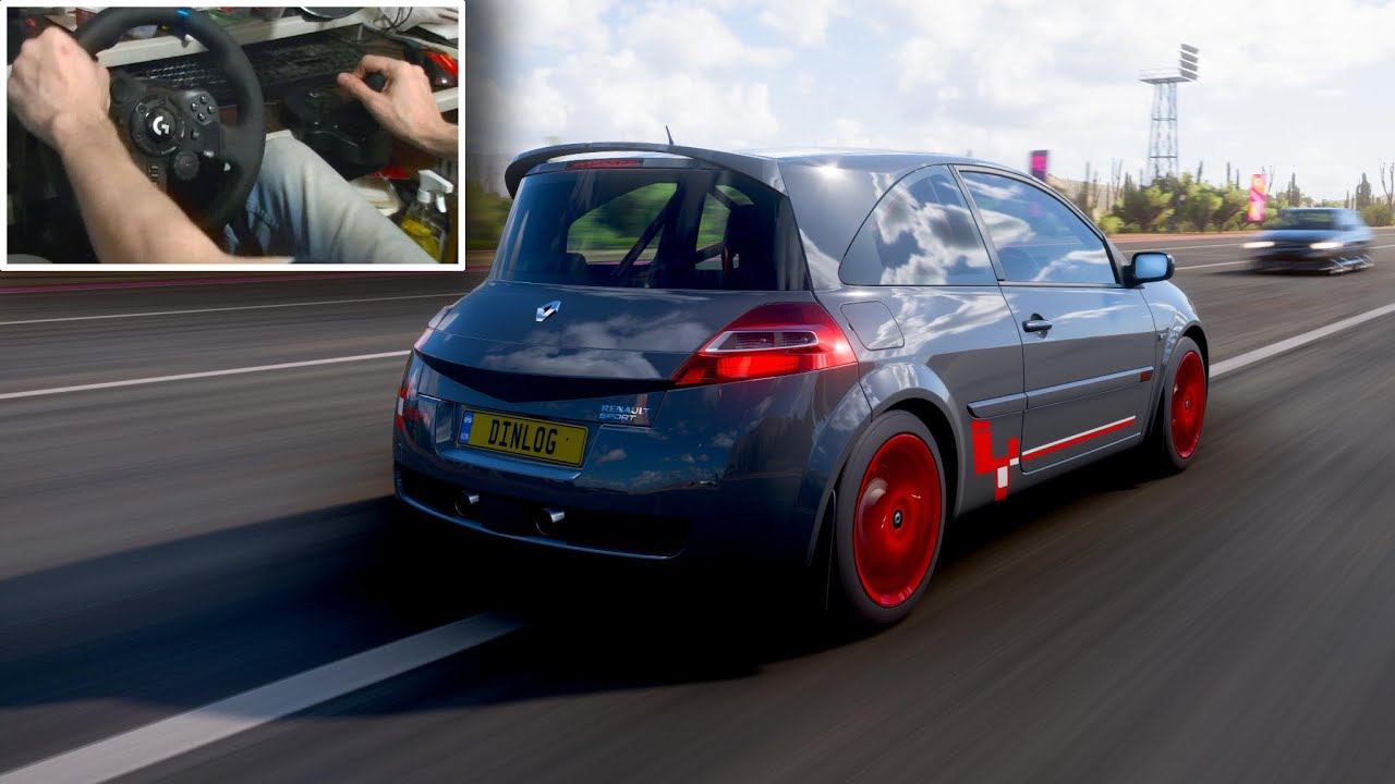 Renault Megane R26 R 2008 | Forza Horizon 5 | Logitech G923 (Steering wheel with shifter) Gameplay