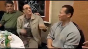 Jean Claude Van Damme and Bolo Yeung. Встреча через много лет. (Вad Boy)
