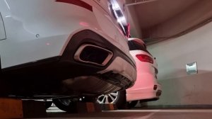 bmw x5 m50i exhaust sound(sport plus mode) 팝콘 배기음 popcorn