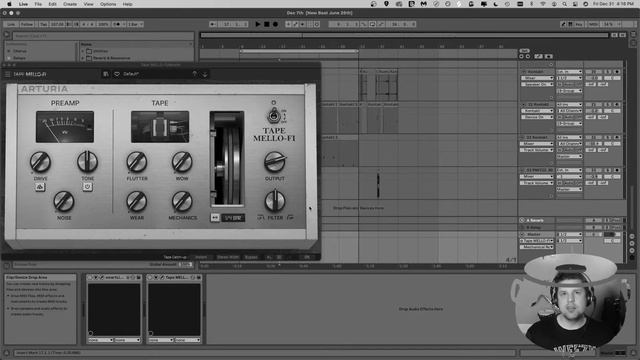 Arturia Tutorial - Tape Mello Fi Tape Stop Effect