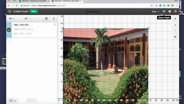 Desmos Video - Parabola Selfie Project