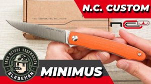 Нож N.C. Custom Minimus, X-105, G10 Orange, NCC110