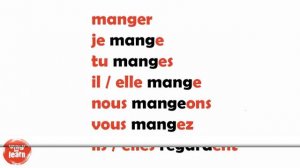 Conjugaison des verbes facile en français chanson | French verbs