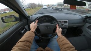 ЛАДА ПРИОРА КУПЕ POV TEST DRIVE