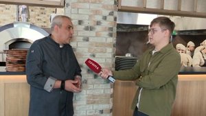 Интервью Бренд-Шефа Аваза Махкамова с открытия «Хочу Пури» Красноярск, на Взлетной