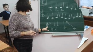 Дирижирование на 3/4. Изучение фортепианной клавиатуры. Знаки альтерации. 1 класс.