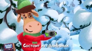 Бурёнка Даша Зимний сборник  Песни для детей_v720P