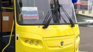 В Саранске вручили ключи от новых школьных автобусов