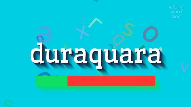 HOW TO SAY DURAQUARA? #duraquara смотреть онлайн