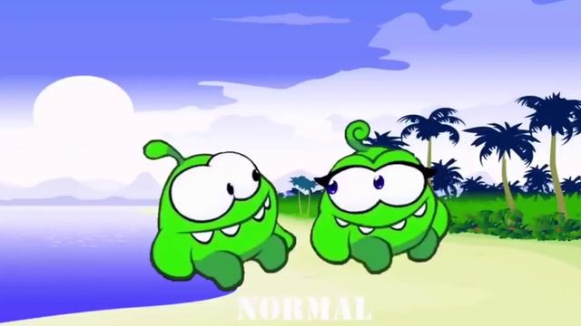 Om Nom & Nibble Nom Sound Variations in 4 Seconds смотреть онлайн