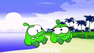 Om Nom & Nibble Nom Sound Variations in 4 Seconds