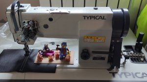 Распаковка двухигольной швейной машины Typical Gc 20606. Как самому собрать стол?