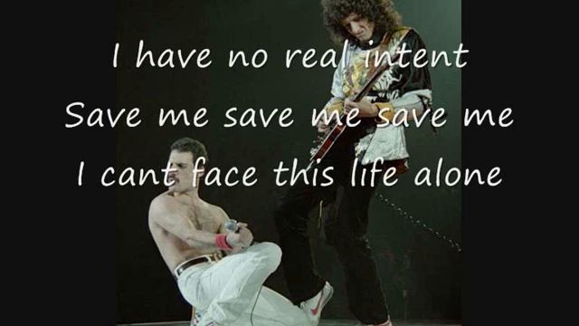 Queen-Saveme with lyrics