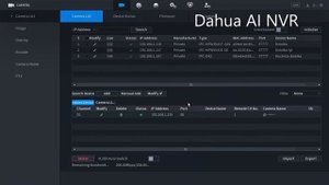 Brand X IP camera analytics VS Dahua AI NVR analytics