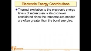 Equipartition Theorem Internal Energy (U) and Heat Capacity (Cv) L6 4449