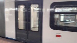 Испытание электропоезда Иволга 4.0 на МЦД 4 на станции Аминьевская