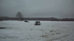 Субару Форестер Турбо, гребет по снегу!!!!!