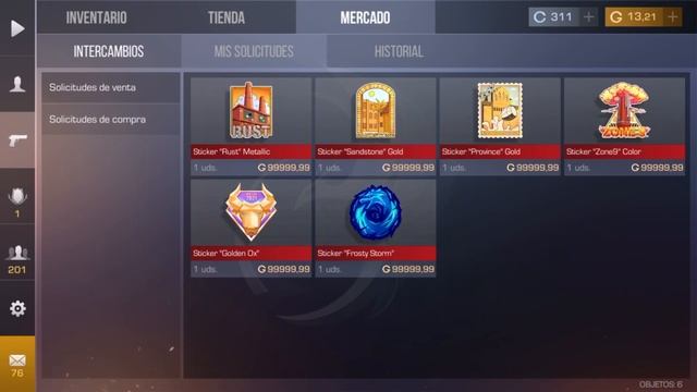 VENDÍ MIS STICKERS 😩 CAMBIOS EN MI INVENTARIO!! | Standoff 2 español смотреть онлайн