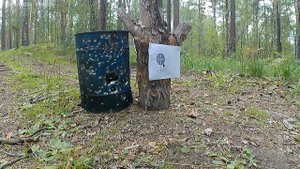 Пуля УНО 40 МР 155 пристрелка коллиматора