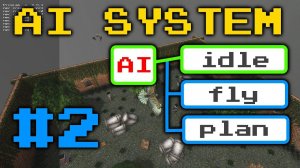 ИИ #2-Система управления состояниями и анимацией|Движемся к Finite State Machine|AI Godot (Перезалив