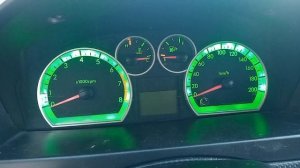 Пересвет приборки Авео т250 седан