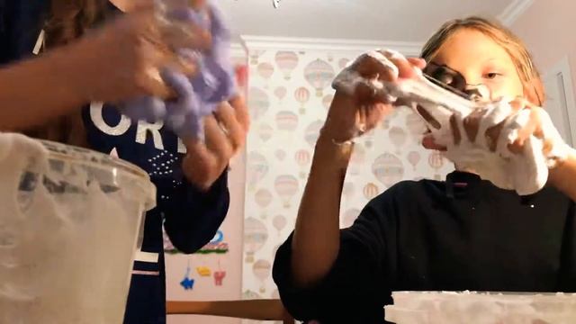 Заделали слайм без тетрабората (натрия)////🔥#слайм смотреть онлайн