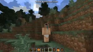 Прикол про маинкрафт 3.  А по лесу я иду