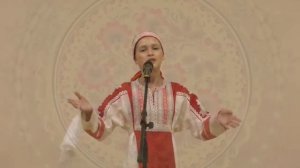 Голубцова Полина ансамбль "Узорица" "Ладушки"