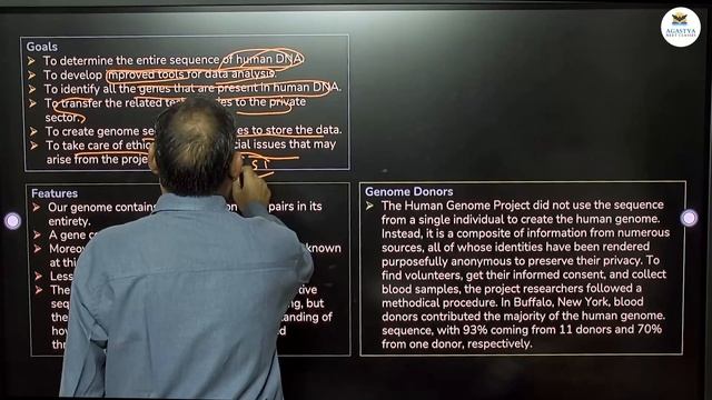 Molecular Basis of Inheritance | Human Genome Project | Agastya NEET Classes | NEET 2024
